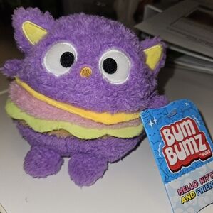 NWT 4.5” Sanrio Chococat Burger Hello Kitty Foodtruckbumz Bumbumz by Russ